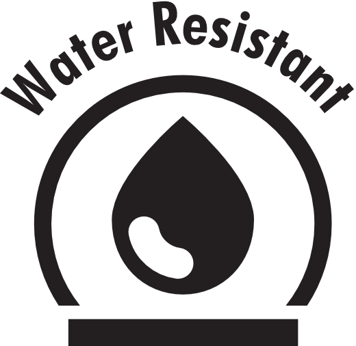 WATER RESISTANT
